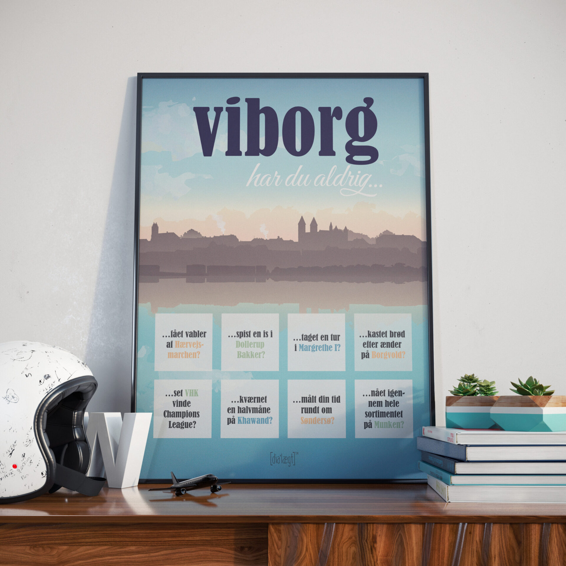 Plakat med must do's for - dialægt plakat Viborg
