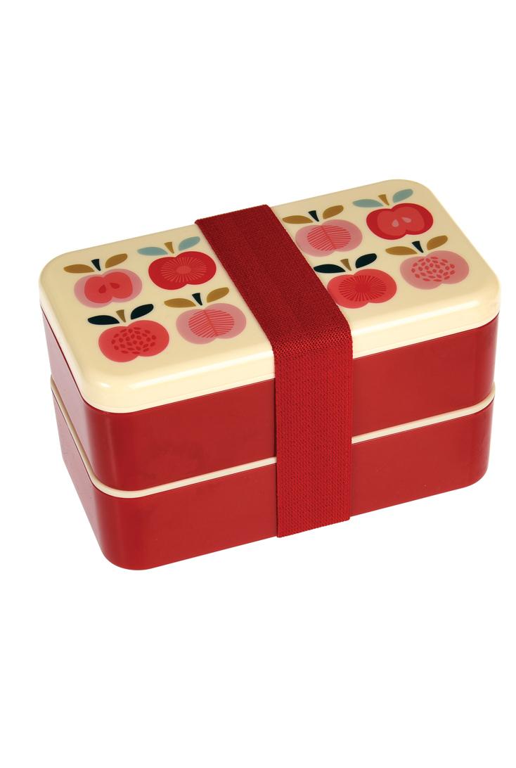 Bento madkasse med æbler