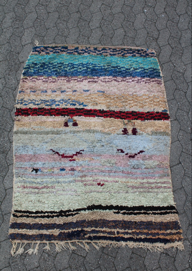 Boucherouite-tæppe-125-x-170-cm