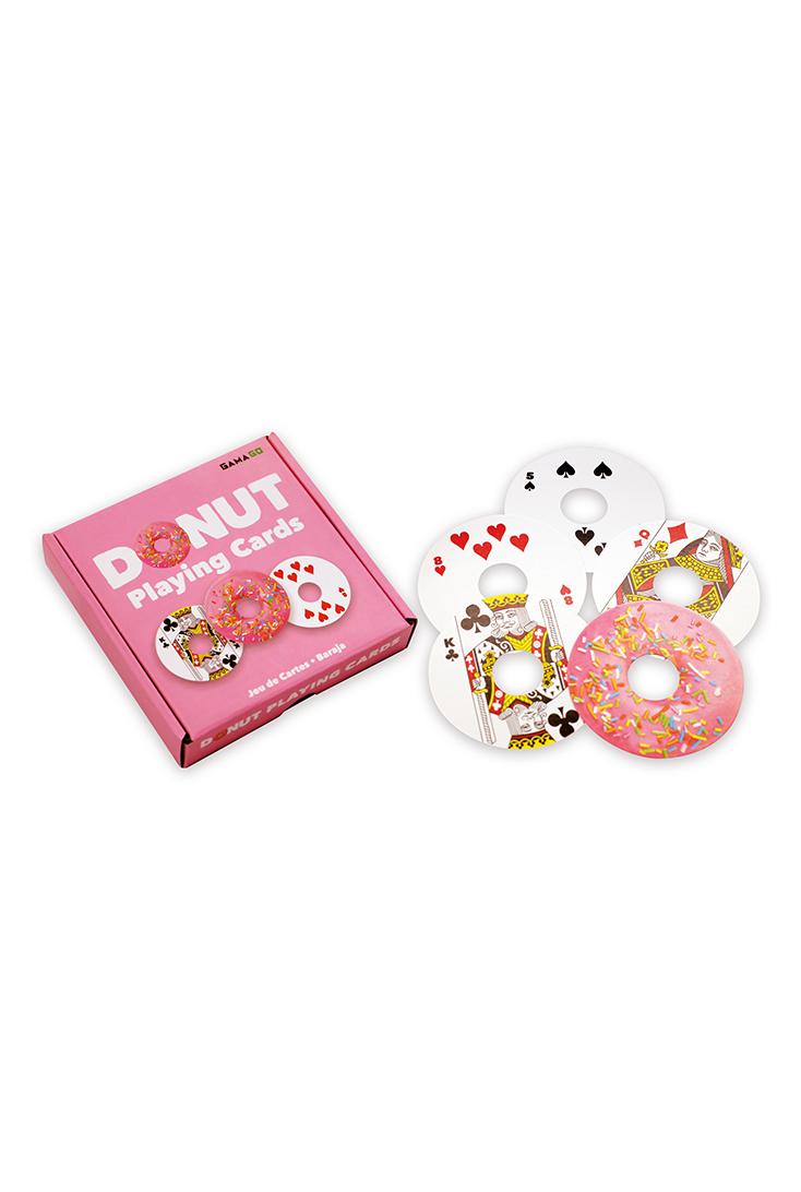 Spillekort-donut