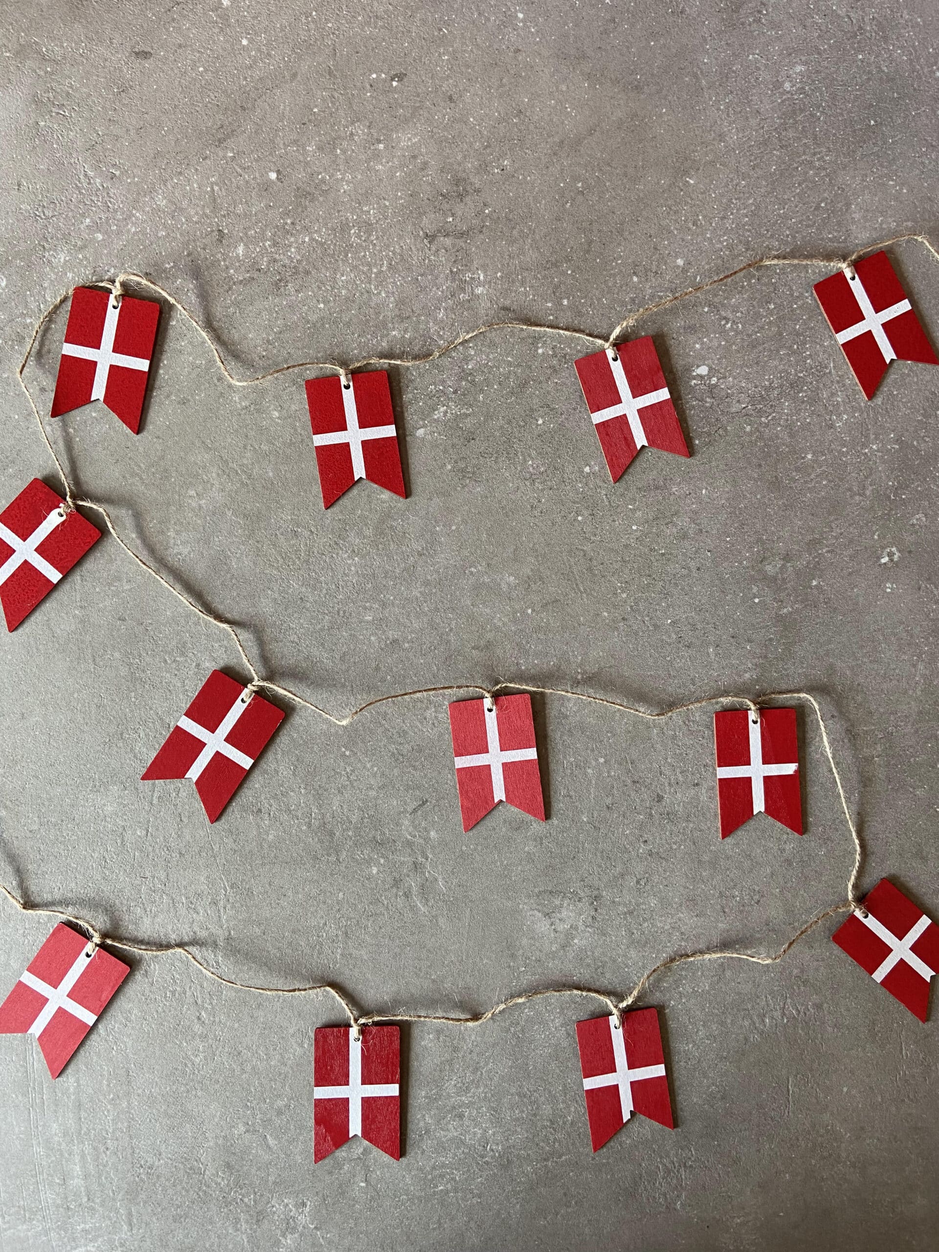 Flagguirlande-trae