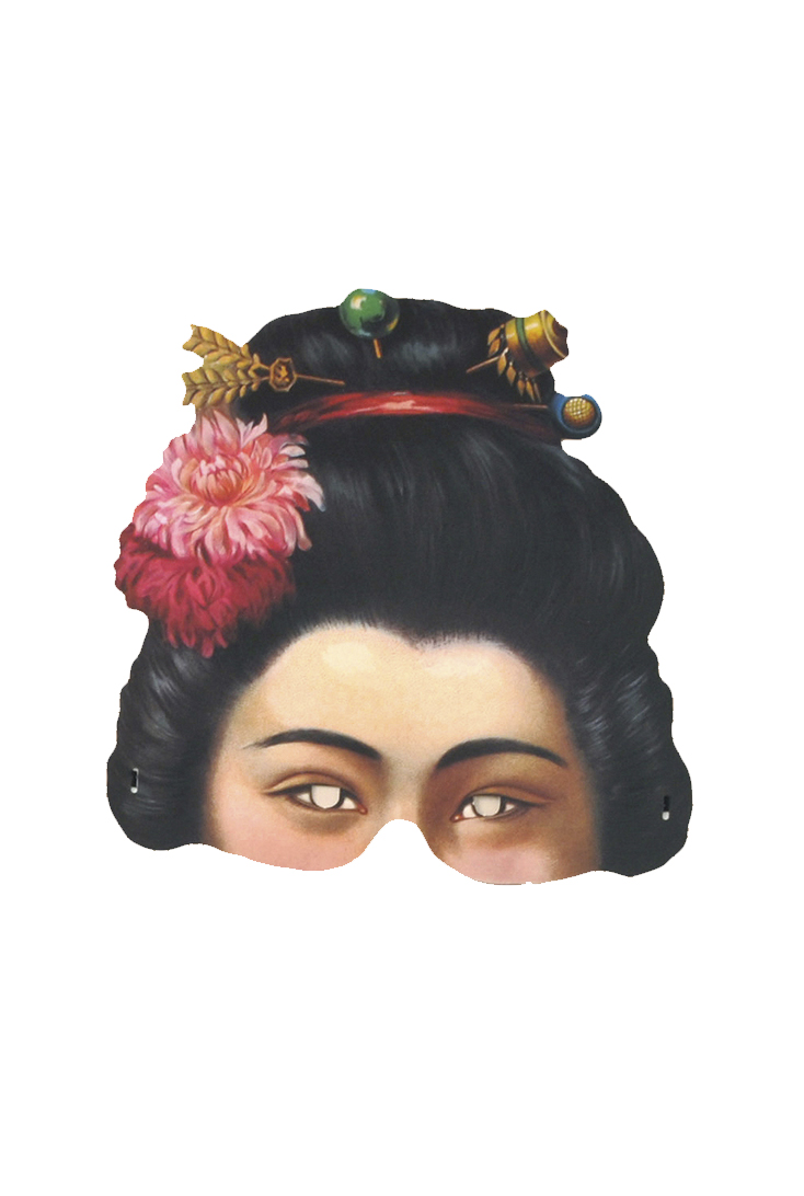 Geisha-maske