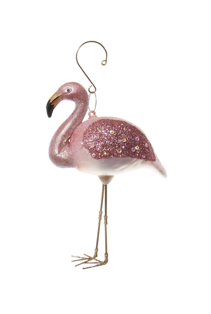 flamingo-julekugle