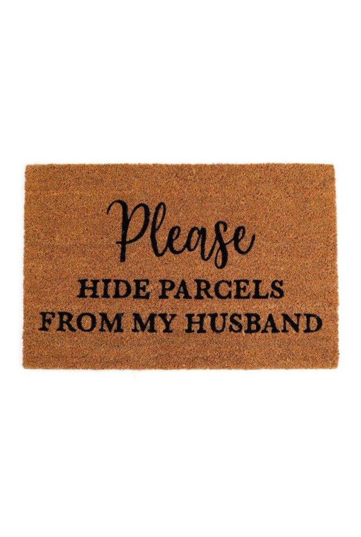 Doormat-please-hide