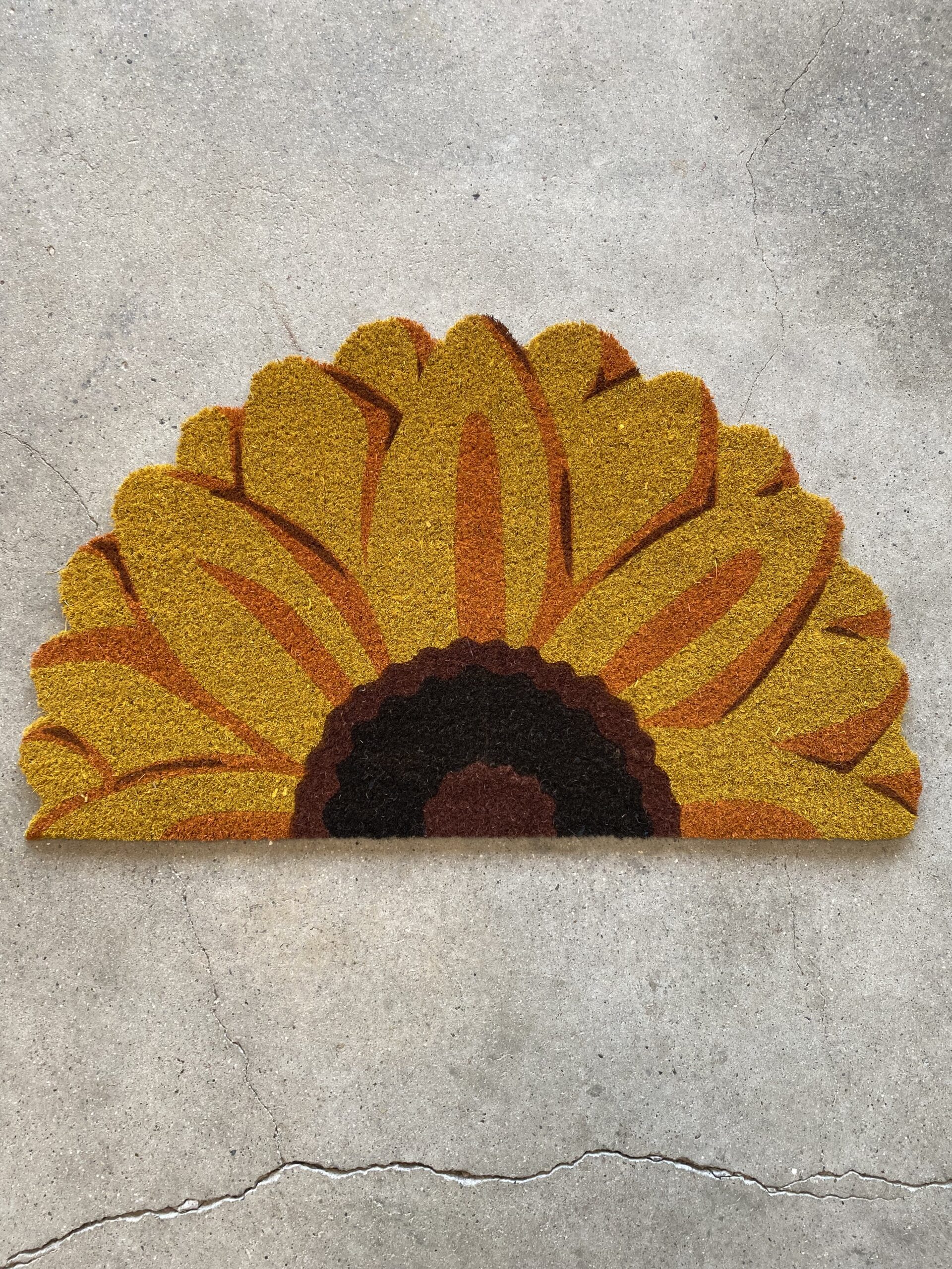 sunflower-doormat