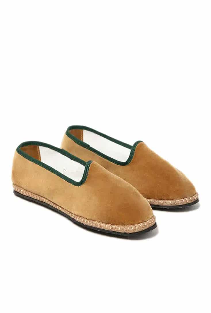 Nougat-groen-velour-slippers