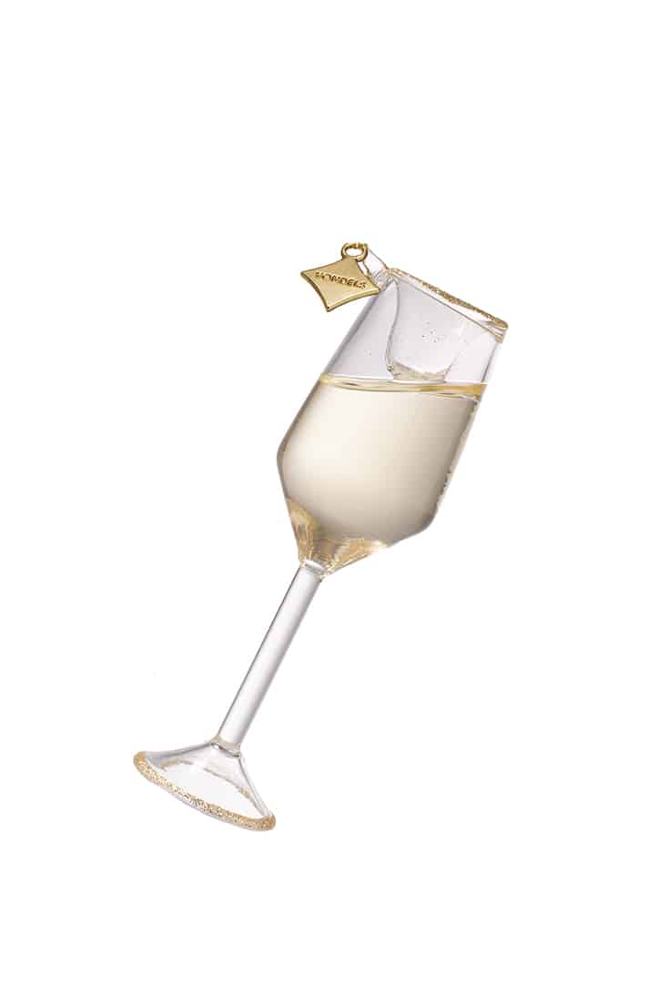 champagneglas-julekugle-vondels