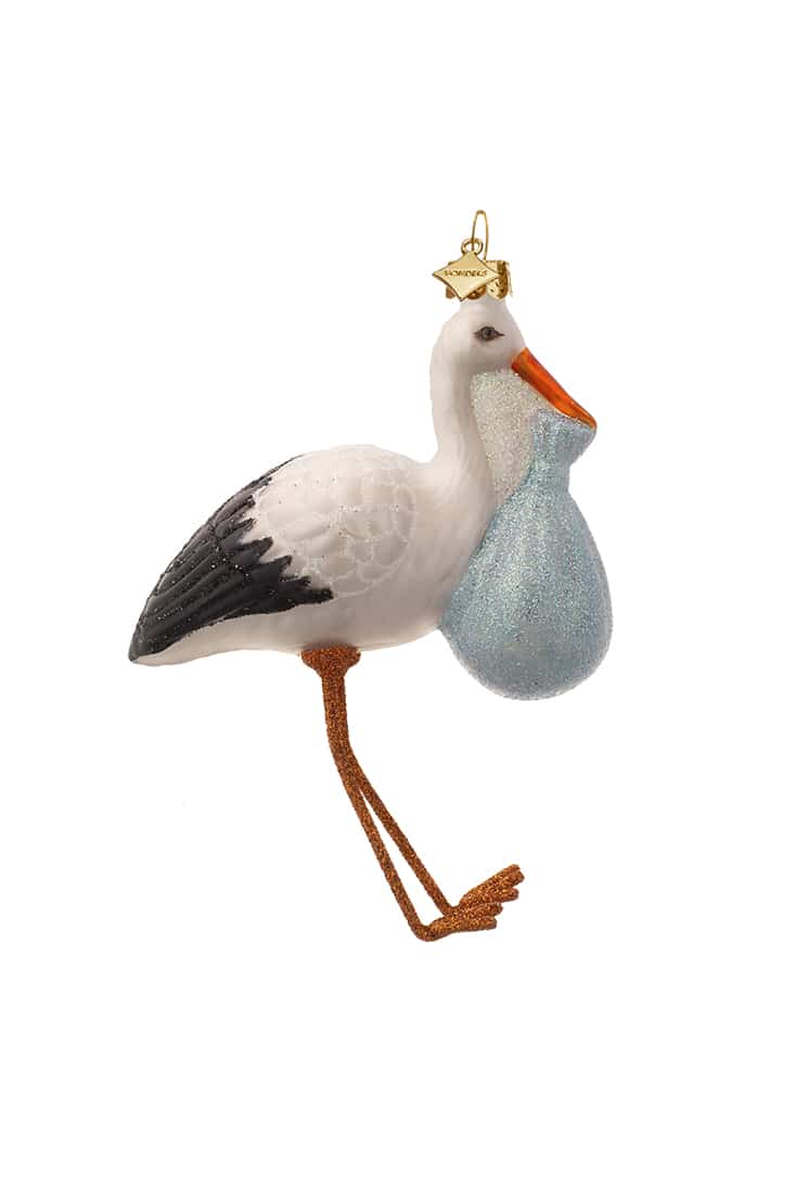 stork-julekugle-blaa-baby