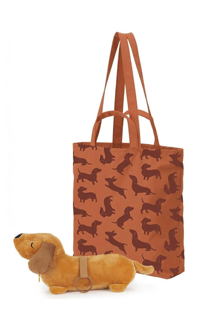 foldbar-taske-orange-hund