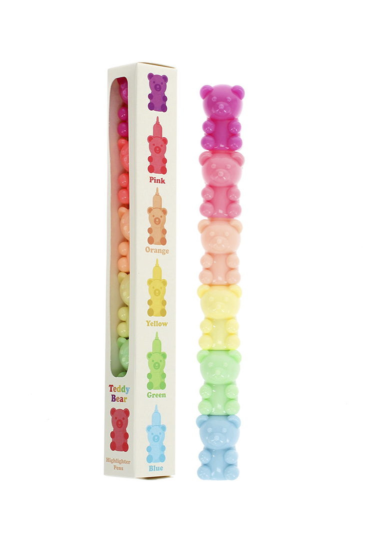 highlighter-bamser-stabelbare